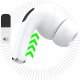 Słuchawki Dudao Słuchawki U19 douszne TWS bezprzewodowe Bluetooth 5.3 z wyświetlaczem LED - białe 2