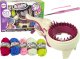 LeanToys Zestaw Kreatywny Maszynka do Zaplatania Tkania 5 Kolorów Nici LEAN Toys 1