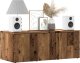 vidaXL Szafka pod TV, stare drewno, 80x34x30 cm 1