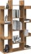 vidaXL Regał na książki, dąb artisan, 86x25,5x140 cm 1