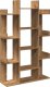 vidaXL Regał na książki, dąb artisan, 86x25,5x140 cm 2