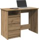 vidaXL Biurko Artisan Oak 102x50x75 cm Drewno klejone 1