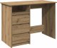 vidaXL Biurko Artisan Oak 102x50x75 cm Drewno klejone 2