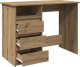 vidaXL Biurko Artisan Oak 102x50x75 cm Drewno klejone 5
