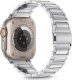 Tech-Protect Pasek do APPLE WATCH 6 / 7 / 8 / 9 / 10 / SE / ULTRA 1 / 2 (44 / 45 / 46 / 49 MM) Tech-Protect Stainless Classic srebrne 2