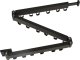 Suszarka na pranie Travellife Suszarka na pranie wieszak ścienny składany czarny 114cm 5