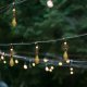 Dekoracja świąteczna Lampki solarne ogrodowe sople 6,5m 30LED ciepły biały 4