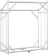 Drewutnia vidaXL Stojak na drewno opałowe z drutem stalowym, 100,5x40,5x110,5 cm 6