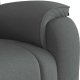 vidaXL vidaXL Rozkładany fotel masujący, ciemnoszary, obity tkaniną 9