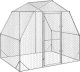 vidaXL vidaXL Kurnik dla kur, 2,5x2x2,25 m, stal 1