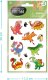 Dodo ZESTAW TYMCZASOWYCH TATUAŻY "DINOZAURY" 4 ARKUSZE Z KOLOROWYMI TATUAŻAMI 4