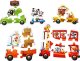 Cubika PUZZLE SAMOCHODY 20 ELEMENTÓW PIĘĆ OBRAZKÓW POJAZDY ZESTAW UKŁADANKA 2