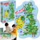Dodo Puzzle "Mapa Wielkiej Brytanii i Irlandii" 100 Elementów Układanka Zestaw 1