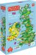 Dodo Puzzle "Mapa Wielkiej Brytanii i Irlandii" 100 Elementów Układanka Zestaw 6