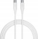 Kabel USB Allity kabel AUC-02 USB-C - USB-C 1,0 m 100W biały 1
