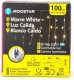 Lampki choinkowe Aigostar  Sople 100 led 25 białych ciepłych 20cm zwisów na 5m kablu z zasilaczem Sople 100 led 25 białych ciepłych 20cm zwisów na 5m kablu z zasilaczem 6