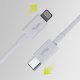 Kabel USB Allity Allity kabel AUC-03 USB-C - Lightning 1,0 m 27W biały 4