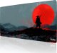 Podkładka Tilt PODKŁADKA POD MYSZ MYSZKĘ Grey Samurai 100x50 Duża Wodoodporna 1