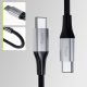 Kabel USB Allity Allity kabel USB-C - USB-C 1,0 m 100W czarny 2