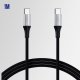 Kabel USB Allity Allity kabel USB-C - USB-C 1,0 m 100W czarny 4