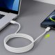 Kabel USB Allity Allity kabel AUC-03 USB-C - USB-C 2,0 m 100W biały 2