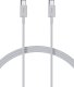Kabel USB Allity Allity kabel AUC-03 USB-C - USB-C 2,0 m 60W biały 4