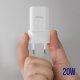 Ładowarka Allity Allity ładowarka sieciowa GaN PD QC ATC-01-20WC 1x USB-C 20W biała 4