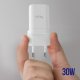 Ładowarka Allity Allity ładowarka sieciowa GaN PD QC ATC-01-30WAC 1x USB-C 1x USB-A 30W biała 3