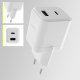 Ładowarka Allity Allity ładowarka sieciowa GaN PD QC ATC-01-20WAC 1x USB-C 1x USB-A 20W biała 2