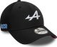 Alpine F1 Team Czapka baseballowa męska Team czarna Alpine F1 2024 2