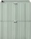 Comad Szafka pod umywalkę LINE REED GREEN D 82-50-2S zielona COMAD 1