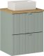 Comad Szafka pod umywalkę LINE REED GREEN D 82-50-2S zielona COMAD 7