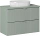 Comad Szafka pod umywalkę LINE REED GREEN D 82-80-2S zielona COMAD 10