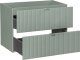 Comad Szafka pod umywalkę LINE REED GREEN D 82-80-2S zielona COMAD 2