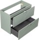 Comad Szafka pod umywalkę LINE REED GREEN D 82-80-2S zielona COMAD 3