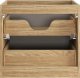 Comad Szafka pod umywalkę LUXOR BEIGE 82-70-2S 70cm dąb olejowany/beżowa COMAD 3