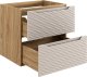 Comad Szafka pod umywalkę OCEAN BEIGE 82-60-2S 60cm dąb olejowany/beżowa COMAD 2