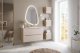 Comad Szafka pod umywalkę OCEAN BEIGE 82-80-2S 80cm dąb olejowany/beżowa COMAD 6