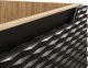 Comad Szafka pod umywalkę OCEAN BLACK 82-90-2S 90cm dąb olejowany/czarna COMAD 4