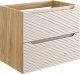Comad Szafka pod umywalkę OCEAN BEIGE 82-70-2S 70cm dąb olejowany/beżowa COMAD 1