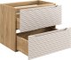 Comad Szafka pod umywalkę OCEAN BEIGE 82-70-2S 70cm dąb olejowany/beżowa COMAD 2