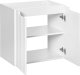 Comad Szafka pod umywalkę NOVA WHITE 82-60-2D 60cm biała COMAD 3