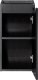 Comad Szafka łazienkowa NOVA BLACK D2 81-30-1D 30cm czarna COMAD 3