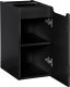 Comad Szafka łazienkowa NOVA BLACK D2 81-30-1D 30cm czarna COMAD 4