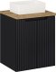 Comad Szafka pod umywalkę NOVA BLACK 82-50-2D 50cm czarna COMAD 10