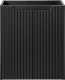 Comad Szafka pod umywalkę NOVA BLACK 82-50-2D 50cm czarna COMAD 1