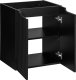 Comad Szafka pod umywalkę NOVA BLACK 82-50-2D 50cm czarna COMAD 3