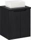 Comad Szafka pod umywalkę NOVA BLACK 82-50-2D 50cm czarna COMAD 9