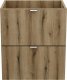 Comad Szafka pod umywalkę NOVA OAK 82-50-2S 50cm dąb coast evoke COMAD 2