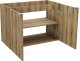 Comad Szafka pod umywalkę NOVA OAK 82-80-2D 80cm dąb coast evoke COMAD 3
